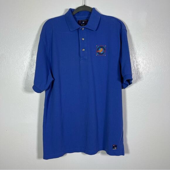 Port Authority Polo Shirt, Size Large. Great Northern Carousel, Helena Montana - Picture 1 of 5